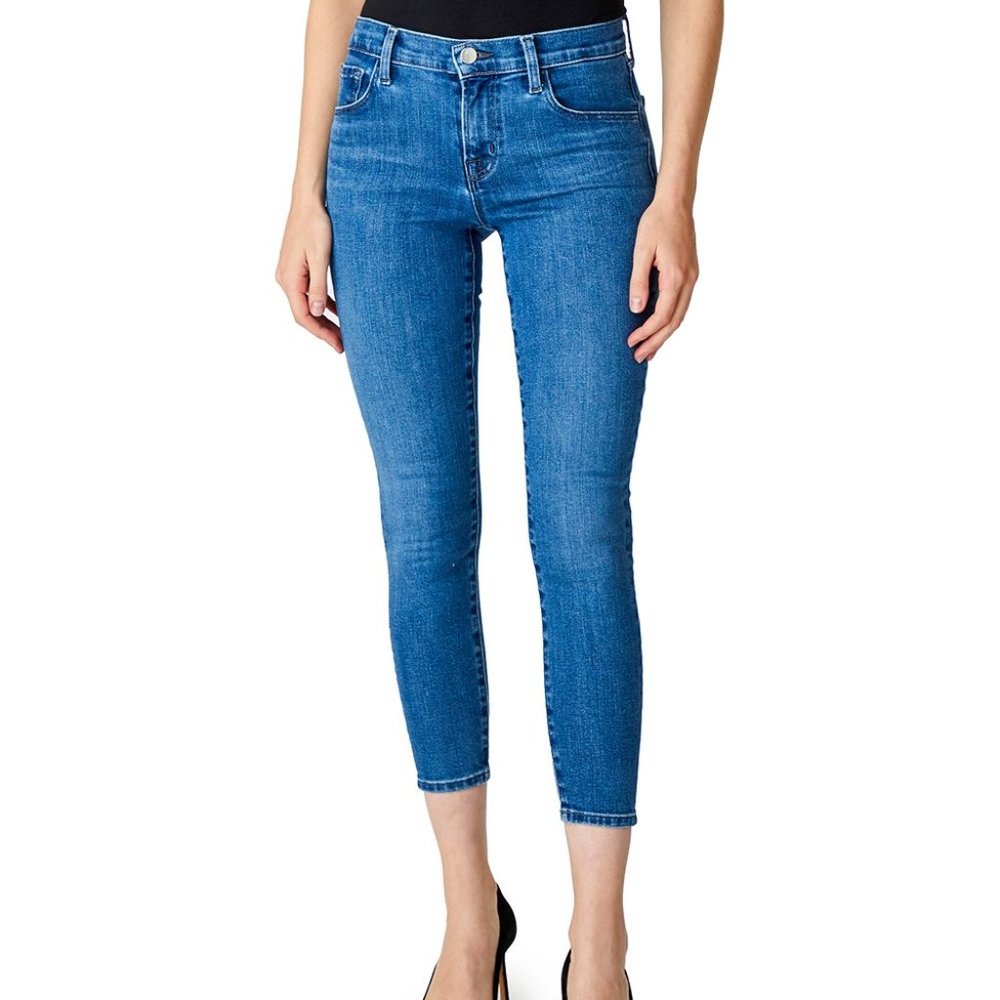 J Brand Jeans 835 Mid-Rise Crop Skinny Jeans BNWT